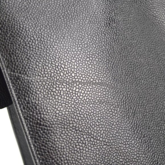 Chanel Black Caviar Skin Shoulder Tote Bag 183366 - Picture 6 of 10